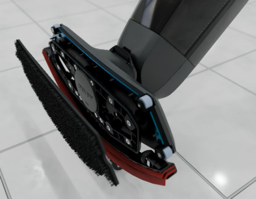 Pad micro auto-laveuse idéale pour petits espaces Nilfisk Dryft