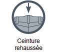 Ceinture réhaussé LMA