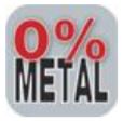 0% metal