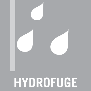 Pictogramme hydrofuge