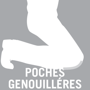 Pictogramme Mascot poches genouillères