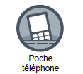 Poche téléphone LMA