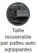 Taille resserrable LMA