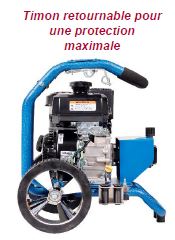 Timon retournable nettoyeur haute pression autonome NILFISK MC2C-160/740PET