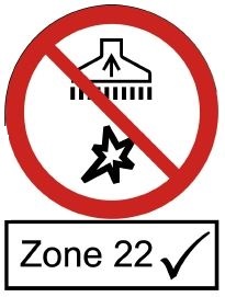 Logo ATEX Zone 22